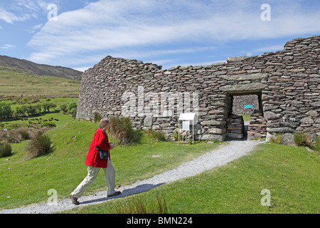 Staigue Stone Fort, Ring of Kerry, République d'Irlande Banque D'Images