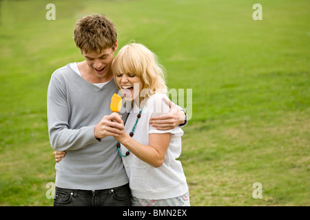 Couple romantique Banque D'Images