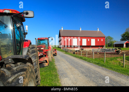 Le Thomas Ferme, Champ de bataille National Battlefield Park, Frederick, Maryland, USA Banque D'Images