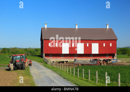 Le Thomas Ferme, Champ de bataille National Battlefield Park, Frederick, Maryland, USA Banque D'Images