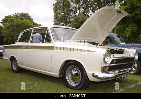 Ford Lotus Cortina MK1 voiture classique Banque D'Images