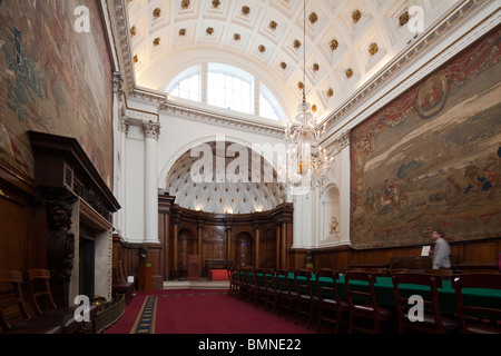 La Chambre des Lords irlandaise, autrefois dans la chambre du parlement irlandais, aujourd'hui Banque d'Irlande, Dublin Banque D'Images