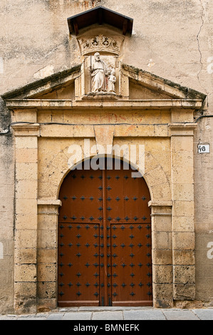 Ancienne porte, Segovia, Espagne Banque D'Images