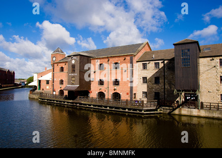 L'Europe, Royaume-Uni, Angleterre, dans le Lancashire, Wigan Pier Banque D'Images