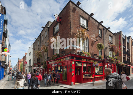 Temple Bar public house, Temple Bar, Dublin, Irlande Banque D'Images