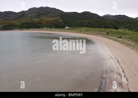 Gaineamh Mhor Gairloch Gairloch Ecosse plage Juin 2010 Banque D'Images