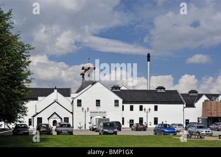 La distillerie de Whisky Dalwhinnie, Dalwhinnie, Inverness-shire, Scotland, Royaume-Uni, Europe. Banque D'Images