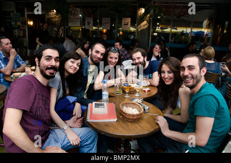 Kizilay Ankara Turquie étudiants turcs Bar Pub Cafe Banque D'Images