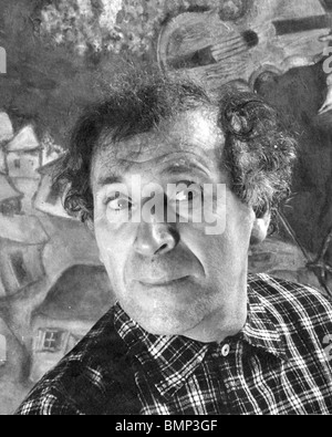 MARC CHAGALL - artiste franco-russe (1887-1985) photographié à New York en 1943 Banque D'Images