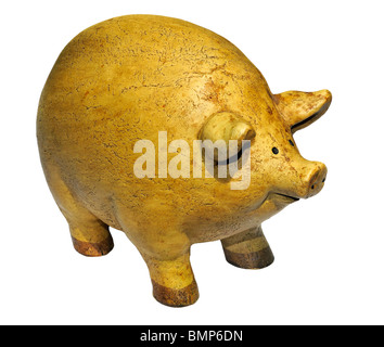 Fat Pig sculpture antique à la smart Banque D'Images