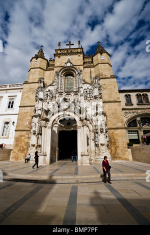 Le monastère de Santa Cruz à Coimbra, Portugal Banque D'Images