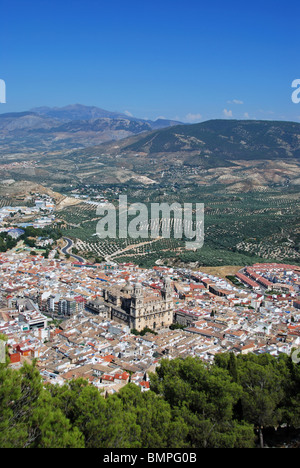 La cathédrale (Santa Iglesia Catedral - Museo Catedralicio) avec vue sur les toits de la ville, Banque D'Images