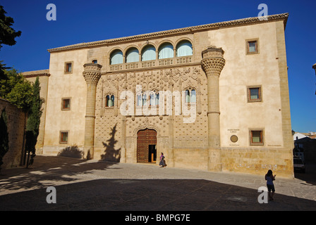 Palacio de Jabalquinto, Baeza, province de Jaén, Andalousie, Espagne, Europe de l'Ouest. Banque D'Images