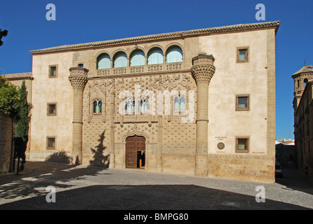 Palacio de Jabalquinto, Baeza, province de Jaén, Andalousie, Espagne, Europe de l'Ouest. Banque D'Images