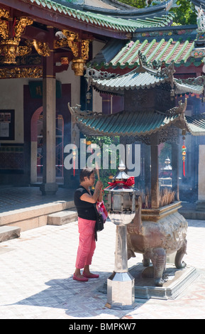 Temple Thian Hock Keng Banque D'Images