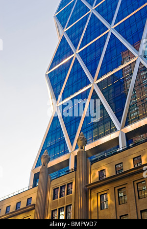 Hearst Tower, Norman Foster, architecte de la ville de New York. Banque D'Images