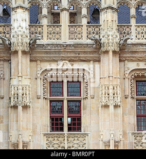 Palais de Justice, Rouen, Seine-Maritime, Haute-Normandie, France Banque D'Images