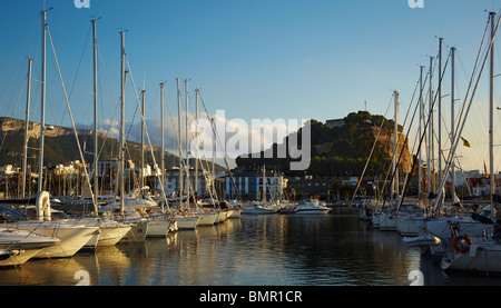 Port Denia Costa Blanca Alicante Espagne Banque D'Images