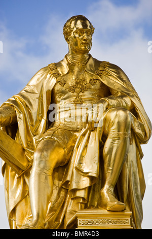 L'Albert Memorial Kensington Gardens London Banque D'Images