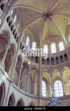 La cathédrale de Soissons, Aisne, Picardie, France Banque D'Images