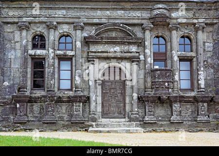 Guimiliau, enclos paroissial, département du Finistère, Bretagne, France Banque D'Images