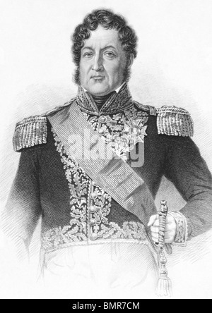 Louis Philippe (1773-1850) gravure sur des années 1800. Roi des Français au cours de 1830-1848. Banque D'Images