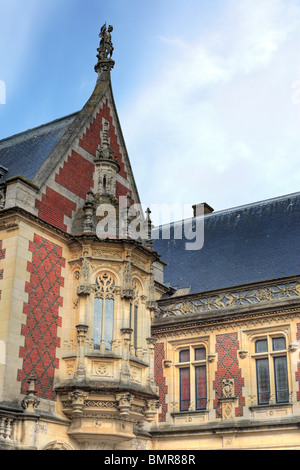 Palais Benedictine (1880), Fécamp, Seine-Maritime, Haute-Normandie, France Banque D'Images