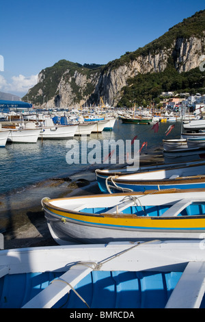 Capri, Italie, le Port Banque D'Images