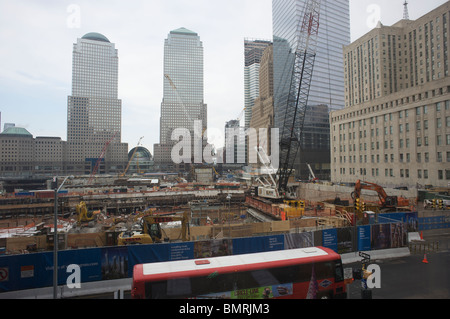 Ground zero New York USA Banque D'Images