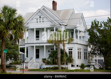 Bâtiment historique, Cedar Key, Floride Banque D'Images