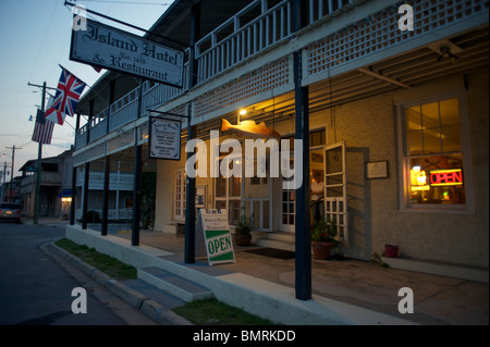 Island Hotel and Lounge, Cedar Key, Floride Banque D'Images