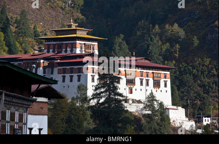 Rinpung Dzong de Paro, Bhoutan Banque D'Images