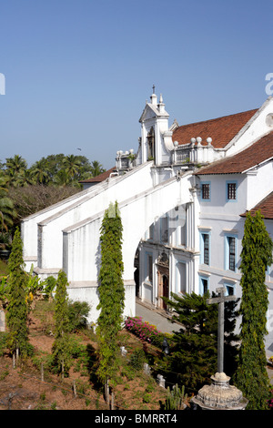 Église et couvent de Santa Monica ; construit en 1627 A.D. ; Site du patrimoine mondial de l'UNESCO ; Old Goa Velha Goa ; Inde ; Banque D'Images