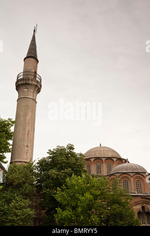 Musée Chora Kariye, également connu sous le nom de Muzesi, Edirnekapi, Istanbul, Turquie Banque D'Images