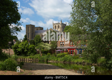 Ville de RIPON YORKSHIRE DU NORD ROYAUME UNI Banque D'Images