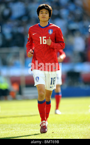 La Corée Ki Sung Yueng RUPUBLIC STADE SOCCER CITY AFRIQUE DU SUD 17 Juin 2010 Banque D'Images