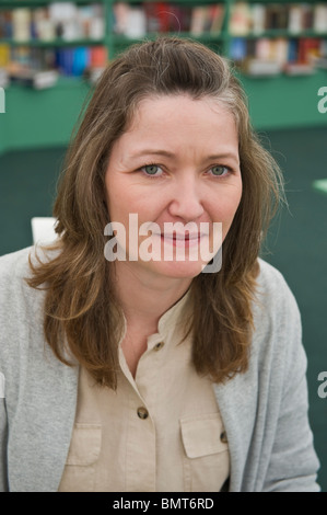 Pour l'auteur FE Higgins photographié à Hay Festival 2010 Hay-on-Wye Powys Pays de Galles UK Banque D'Images