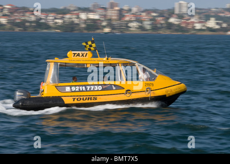 Taxi de l'eau Australie Sydney Circular Quay Banque D'Images