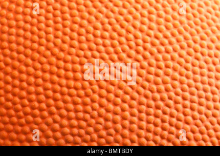 Basket-ball orange gros plan