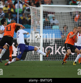 WESLEY SNEIJDER Pays-bas/JAPON RÉSULTATS DU STADE DE DURBAN DURBAN, AFRIQUE DU SUD 19 Juin 2010 Banque D'Images