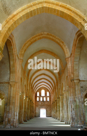 Abbaye de Fontenay MONTBARD BOURGOGNE FRANCE Banque D'Images