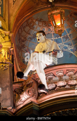 Pierrot, Musée Grévin, PARIS, FRANCE Banque D'Images