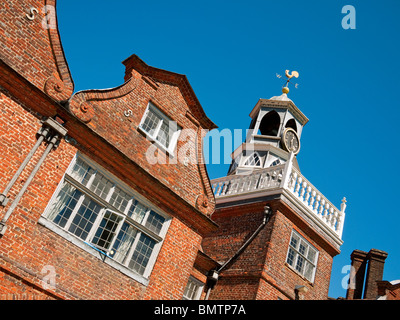 Détail de Rothamsted Manor, près de Harpenden, Hertfordshire, Royaume-Uni Banque D'Images