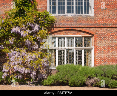 Détail de Rothamsted Manor, près de Harpenden, Hertfordshire, Royaume-Uni Banque D'Images