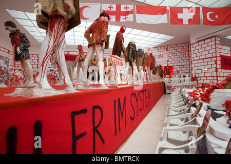 Thomas Hirschhorn 'Das Auge' Sécession Vienne, Autriche Banque D'Images