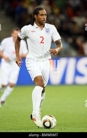 GLEN JOHNSON l'Angleterre v l'ALGÉRIE STADE GREEN POINT CAPE TOWN AFRIQUE DU SUD 18 Juin 2010 Banque D'Images