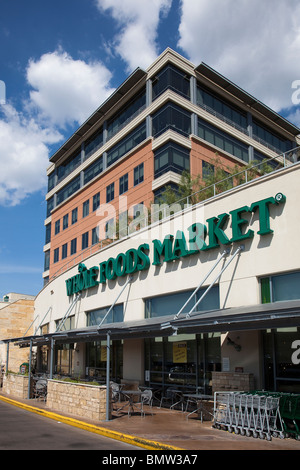 Whole Foods Market Austin Texas USA Banque D'Images