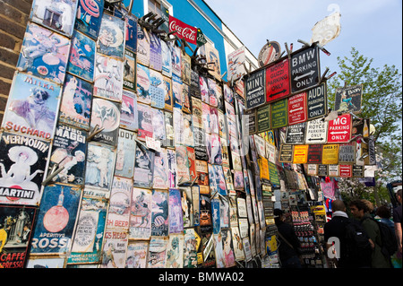 Portobello Road Market, Notting Hill, Londres, Angleterre, Royaume-Uni Banque D'Images