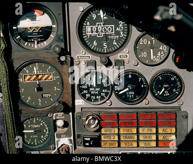 Vue détaillée d'une marque 1 Hawk jet appartenant à "synchrone Leader" de l'élite 'flèches rouges'. Banque D'Images