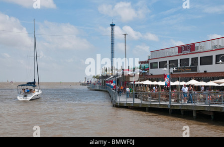 Texas, Kemah Boardwalk, amusement, restaurant, bar, salle de spectacles situé entre Houston et Galveston Banque D'Images